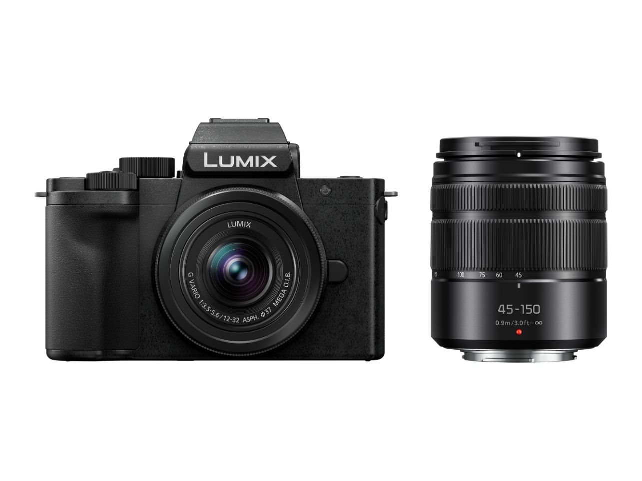 Panasonic Lumix DC-G100D + Lumix G Vario 12-32mm + 45-150mm0 