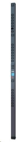 APC Rack PDU 2G,  meranie podľa výstupu,  ZeroU,  16A,  230V,  (21)C13 a (3)C19,  IEC-309 16A 2P+N 3m0 