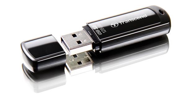 TRANSCEND Flash disk 128GB JetFlash®700,  USB 3.0 (R:90/ W:40 MB/ s) čierna2 