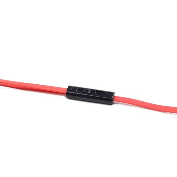 GEMBIRD sluchátka s mikrofonem MHS-EP-OPO pro MP3,  plochý kabel,  černá4 
