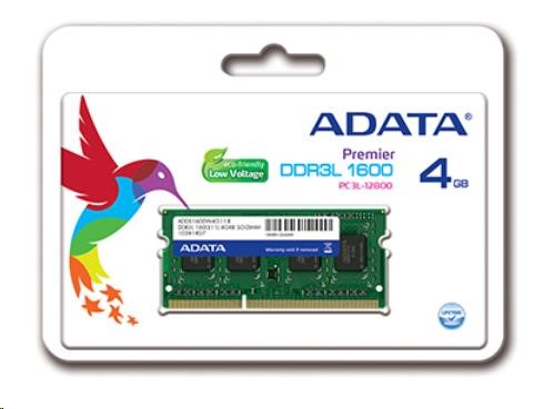 SODIMM DDR3L 4GB 1600MHz CL11 ADATA0 