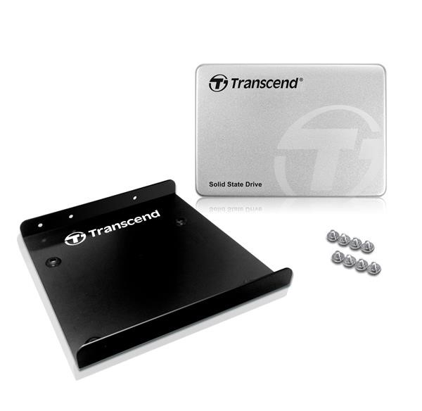 TRANSCEND SSD 370S 256GB,  SATA III 6Gb/ s,  MLC (Premium),  hliníkové puzdro4 