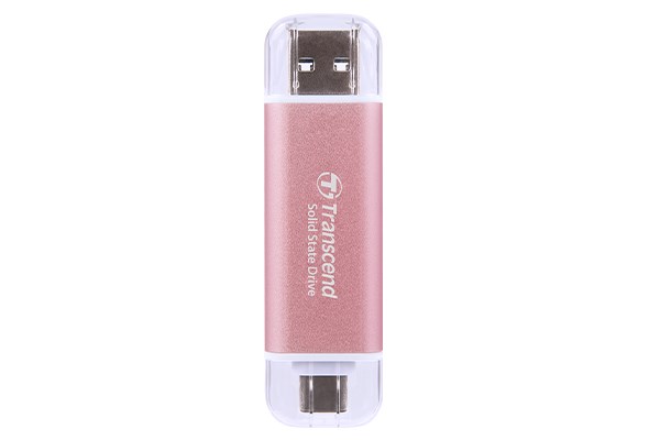 Transcend SSD 512GB ESD310P USB 3.2 Gen 2x1 - Pink0 