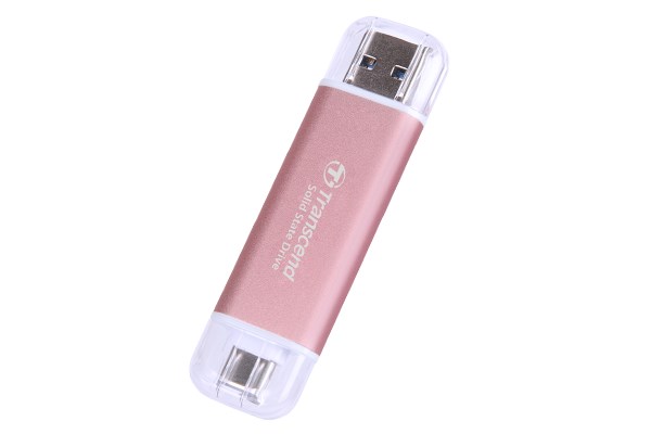 Transcend SSD 512GB ESD310P USB 3.2 Gen 2x1 - Pink1 