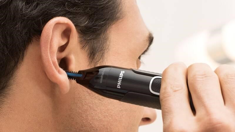 Philips NT5650/ 16 zastřihovač chloupků,  omyvatelný,  vodotěsný,  technologie PrecisionTrim7 
