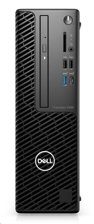 DELL PC Precision 3460 SFF / i7-13700/ 16GB/ 512GB SSD/ Integrated/ DVD RW/ vPro/ Kb/ Mouse/ W11 Pro/ 3Y PS NBD3 