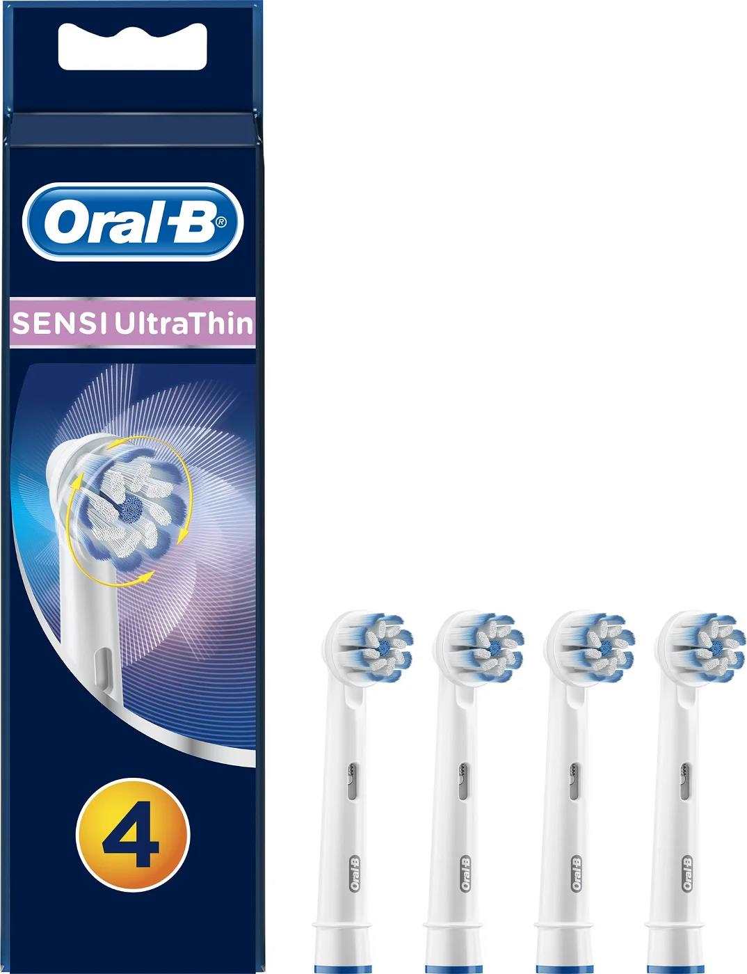Oral-B Sensitive náhradní hlavice,  4 kusy,  bílé1 