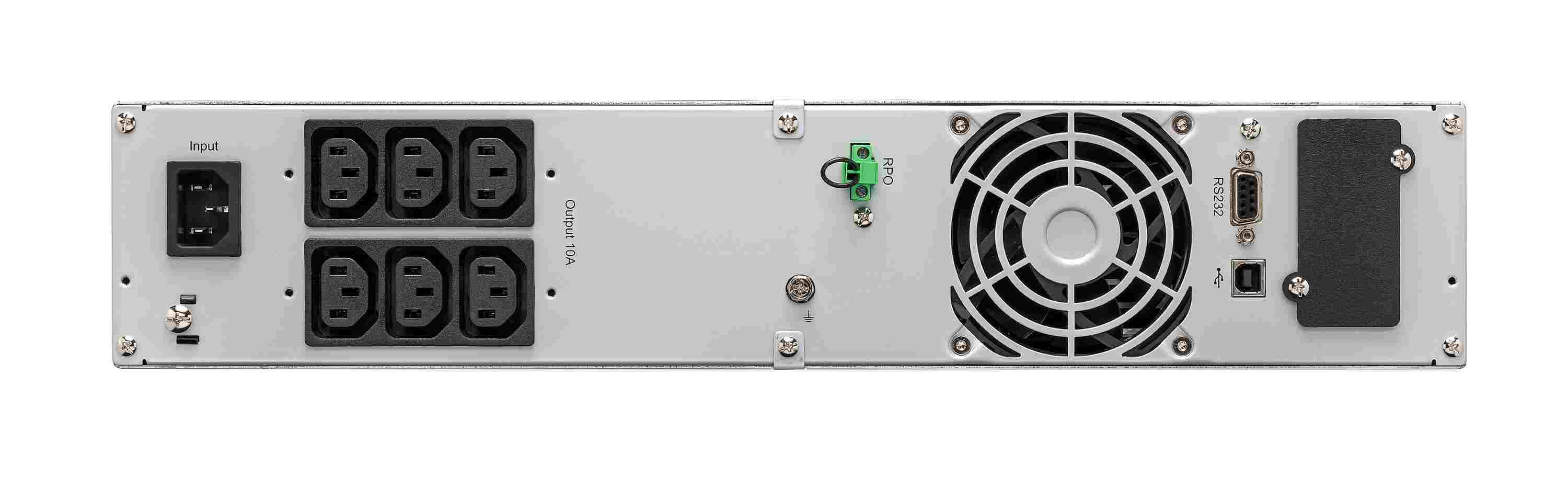 Eaton 9E2000IR,  UPS 2000VA /  1600W,  LCD,  ON-LINE,  rack 2U  (možno dokoupit 9EEBM72R)1 