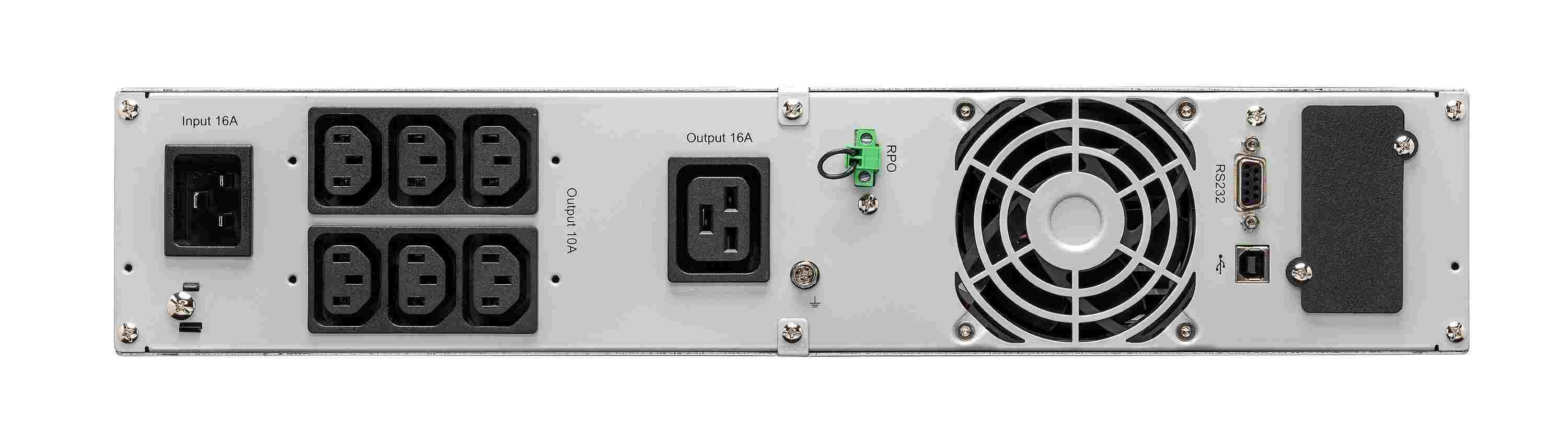 Eaton 9E3000IR,  UPS 3000VA /  2700W,  LCD,  ON-LINE,  rack 2U ( možno dokoupit 9EEBM72R )2 