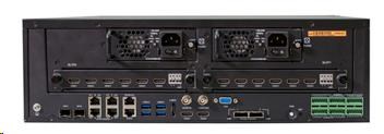 Uniview NVR,  128 kanálů,  H.265,  16xHot-Swap HDD,  RAID, 12Mpix (384/ 384Mbps),  2xHDMI + VGA,  4xUSB,  2xMiniSAS,  2xSFP,  audio1 