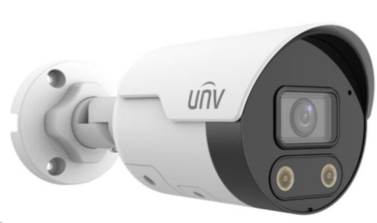 UNIVIEW IP kamera 3820x2160 (4K UHD), až 20 sn/s, H.265, obj. 2,8 (112,4°), PoE, Mic,Repro, IR 30m, WDR 120dB, ROI, koridor formát2 