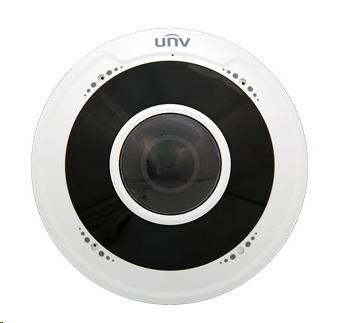 Uniview IPC815SB-ADF14K-I0,  5Mpix,  H.265,  zv.1.4 mm (180°),  IR 10 m,  DI/ DO,  audio,  Mic,  IP66 antivandal,  rybie oko1 