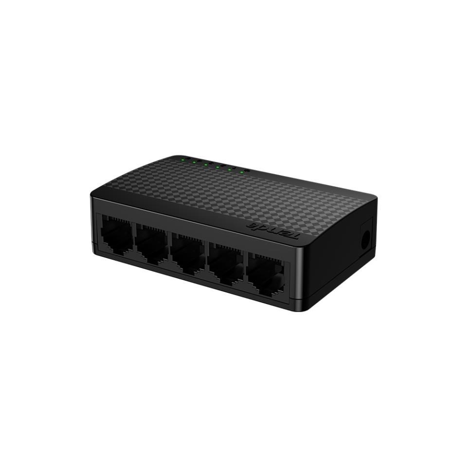 Tenda SG105M 5-portový Gigabit Ethernet Switch,  10/ 100/ 1000Mbps,  Plast,  Desktop4 