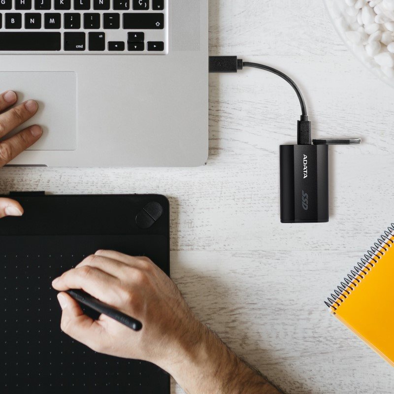 ADATA External SSD 1TB SD810 USB 3.2 USB-C,  Černá5 