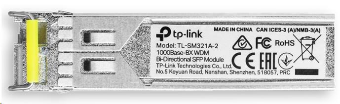 TP-Link SM321A-2 SFP WDM optický modul SM (1550/1310nm), 1,25Gb/s, LC, 2km1 