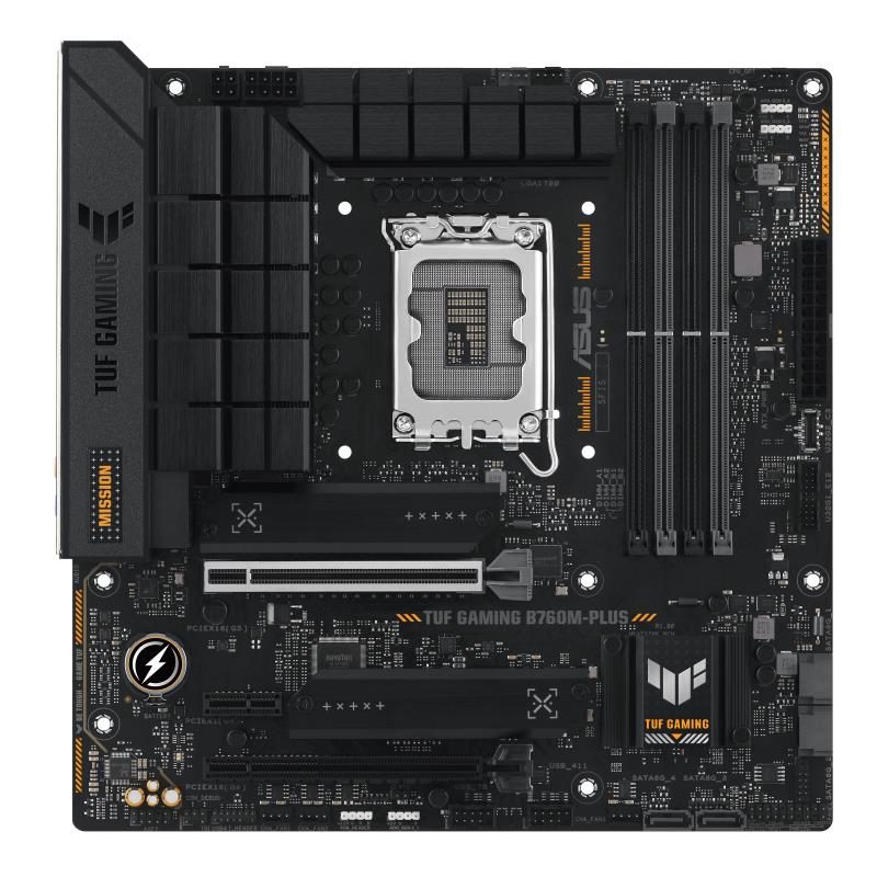 ASUS MB Sc LGA1700 TUF GAMING B760M-PLUS,  Intel B760,  4xDDR5,  1xDP,  1xHDMI,  mATX0 