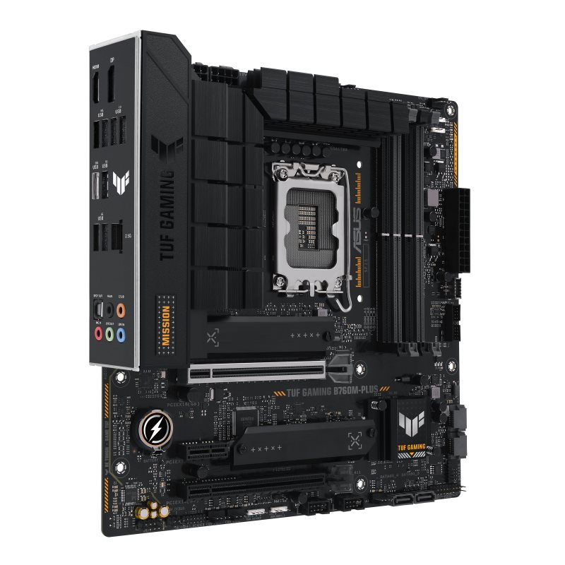 ASUS MB Sc LGA1700 TUF GAMING B760M-PLUS,  Intel B760,  4xDDR5,  1xDP,  1xHDMI,  mATX1 