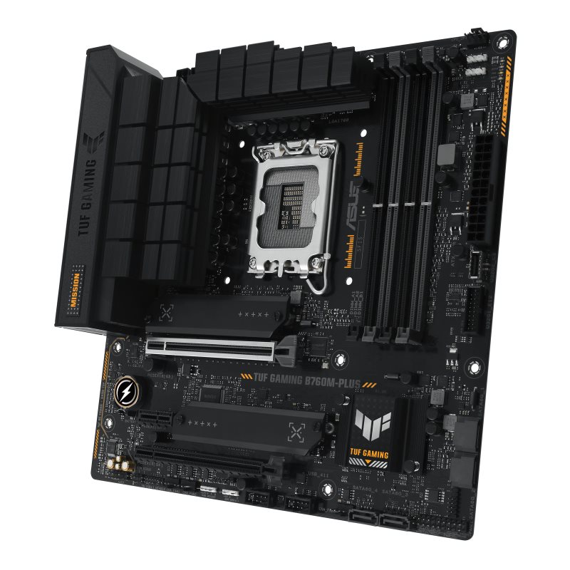 ASUS MB Sc LGA1700 TUF GAMING B760M-PLUS,  Intel B760,  4xDDR5,  1xDP,  1xHDMI,  mATX2 