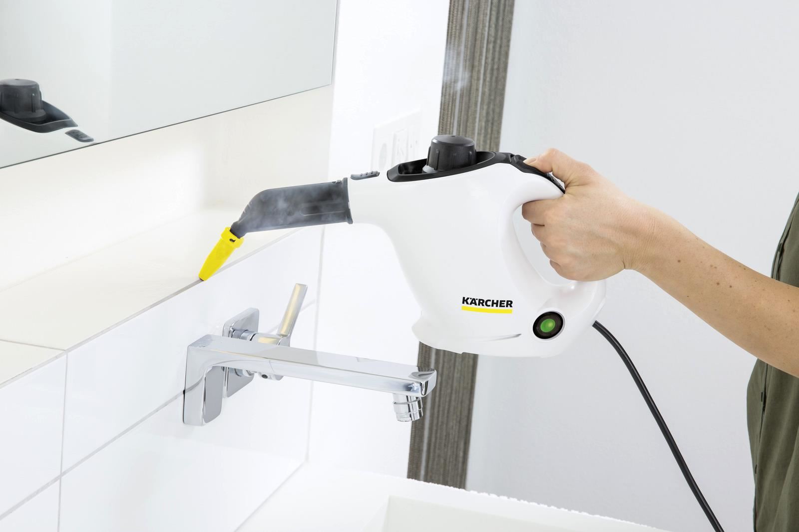 Karcher SC 1 EasyFix parní čistič, 1200 W, 3 bar, zabijí až 99.999% virů a bakterií2 
