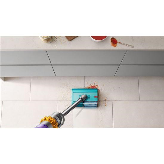 Dyson V15s Detect Submarine akumulátorový vysavač,  tyčový,  mokré vytírání,  LCD displej,  vícestupňová filtrace7 