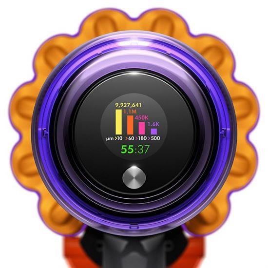 Dyson V15s Detect Submarine akumulátorový vysavač,  tyčový,  mokré vytírání,  LCD displej,  vícestupňová filtrace4 