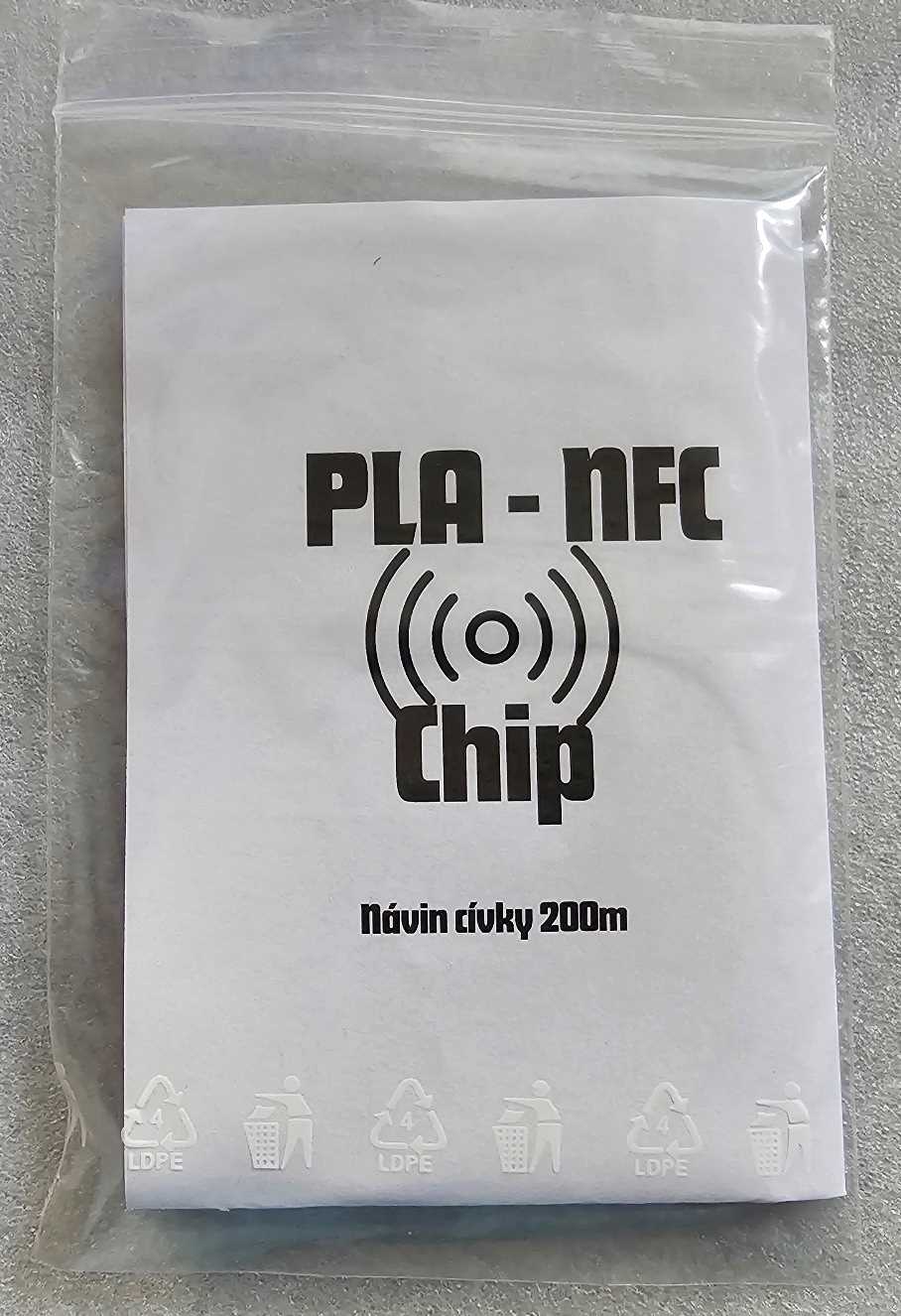 PETG NFC Tag pro 3D tiskárny XYZ (200 m) pro da Vinci Nano,  Mini,  Junior,  Super,  Color,  Pro0 