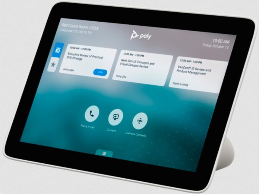 Poly TC8,  ovládací tablet