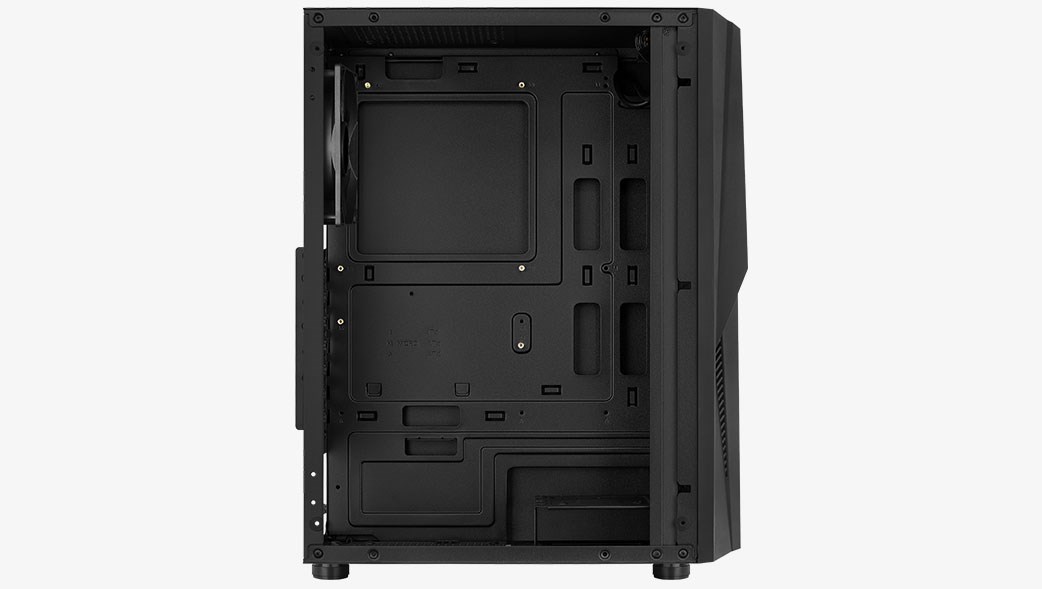 AEROCOOL skříň Mecha,  Mid tower,  2x USB 3.0,  2x audio,  bez zdroje4 