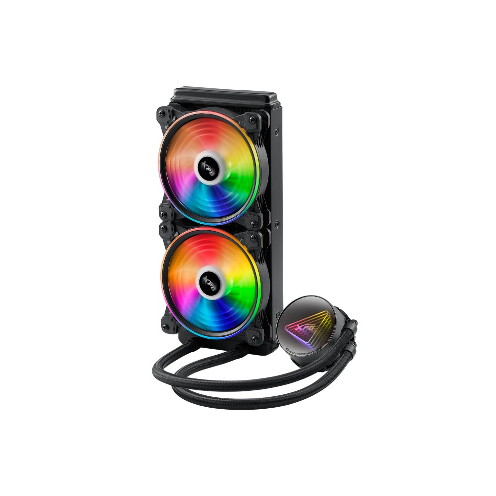 ADATA XPG vodní chlazení XPG LEVANTE X 240,  ARGB,  AM5,  LGA1851,  černá2 