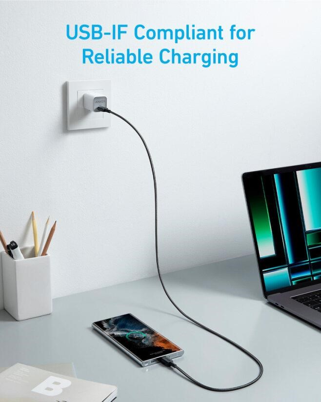 Anker 322 USB-C to USB-C Cable (60W 0,9m)2 