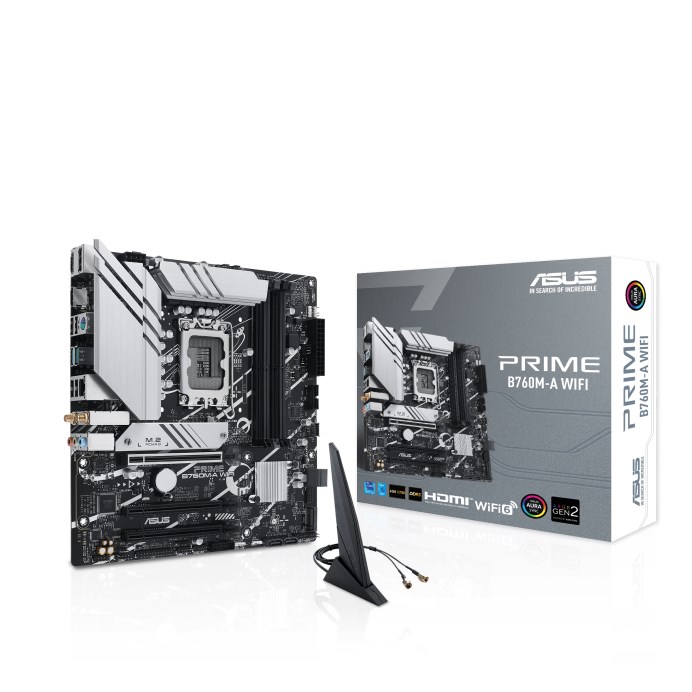 ASUS MB Sc LGA1700 PRIME B760M-A WIFI,  Intel B760,  4xDDR5,  1xDP,  2xHDMI,  mATX0 