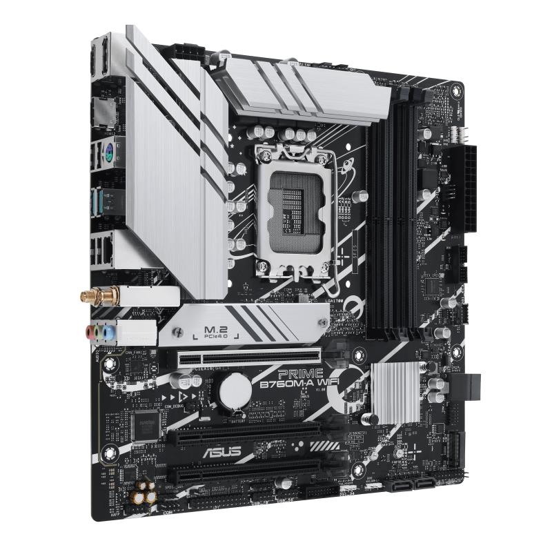ASUS MB Sc LGA1700 PRIME B760M-A WIFI,  Intel B760,  4xDDR5,  1xDP,  2xHDMI,  mATX2 