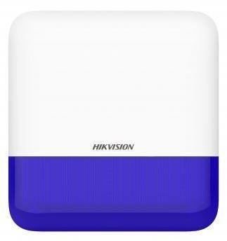 HIKVISION DS-PS1-E-WE (BLUE),  AX PRO Bezdrátová venkovní siréna,  modrá0 