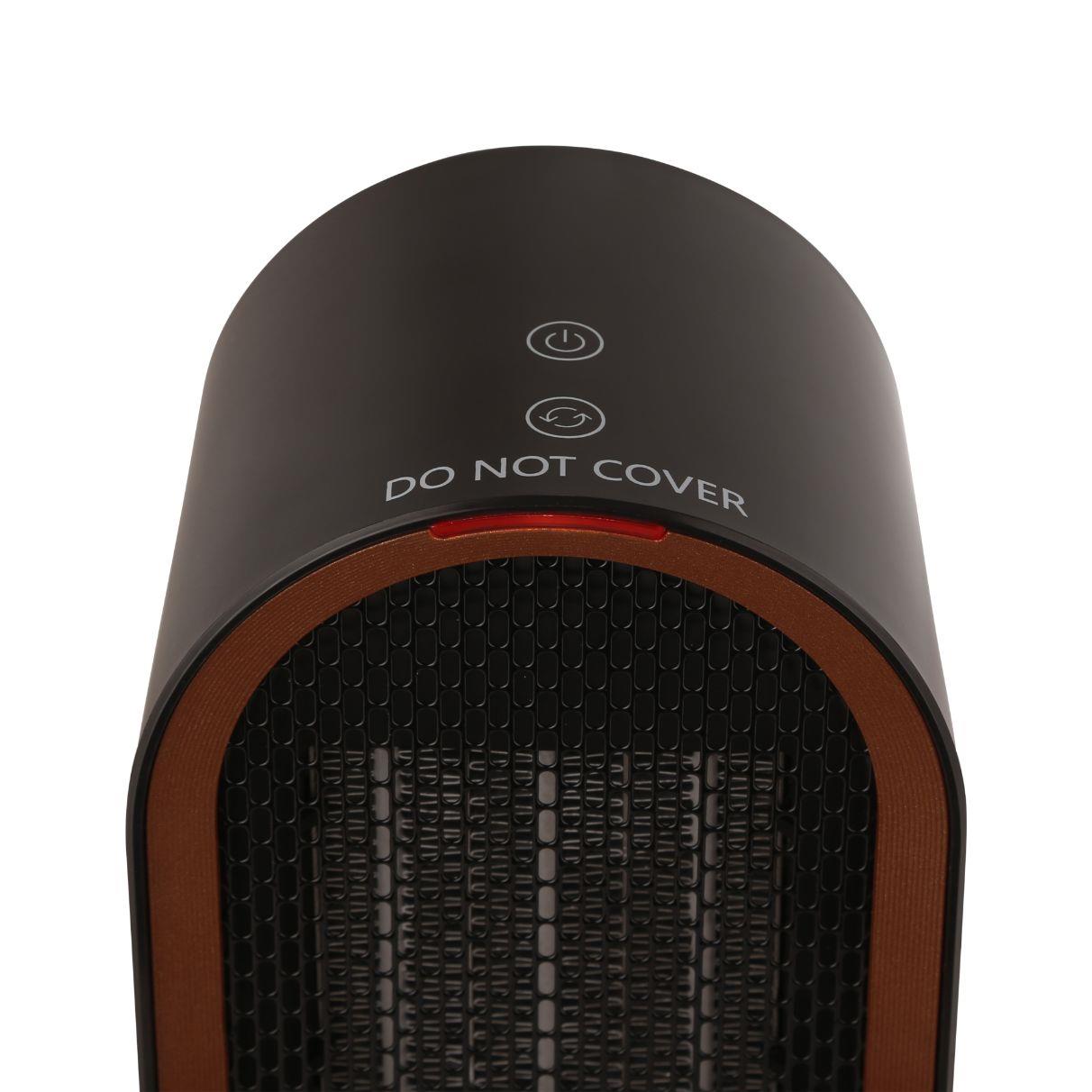 Lauben Desk Fan&Heater 2in1 600BB8 