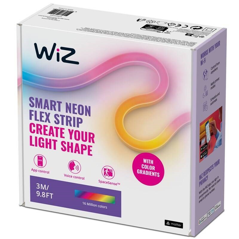 PHILIPS WiZ Neon LED Lightstrip 3 m, Type-C - LED pásek4 