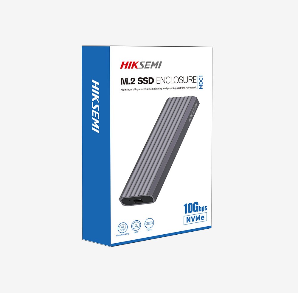 HIKSEMI externí box MDC1, M.2 NVMe Enclosure, Až 2280, černá2 