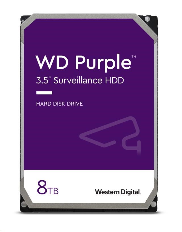 WD PURPLE WD85PURZ 8TB,  SATA III 3.5