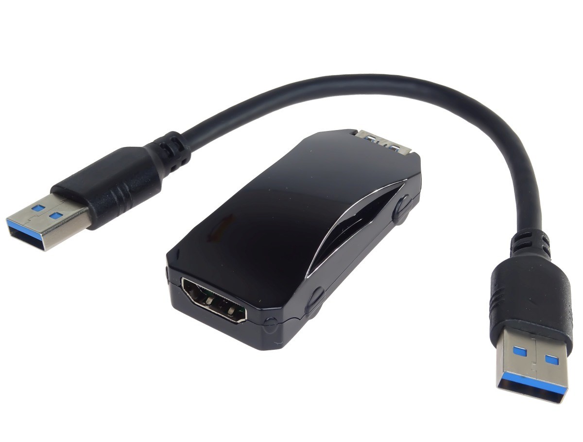 PremiumCord USB 3.0 adaptér na HDMI se zvukem,  FULL HD 1080p0 