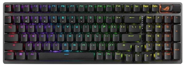 ASUS klávesnice ROG STRIX SCOPE II 96 WL/NXSW/US/PBT4 