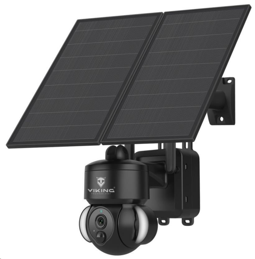 Viking solární HD kamera HDs03 4G,  černá0 