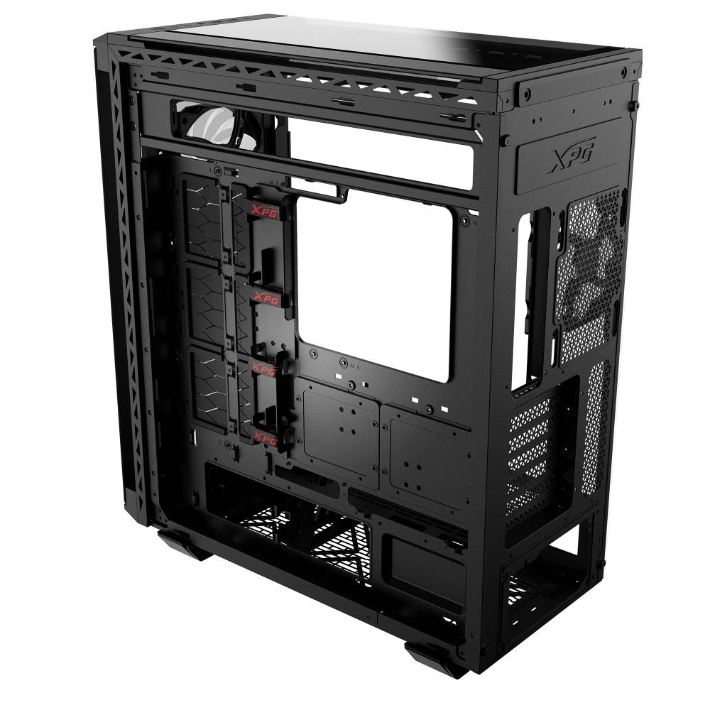 ADATA XPG case BATTLECRUISER II Mid-Tower,  bez zdroje,  4x 120mm ARGB Fan,  Černá6 