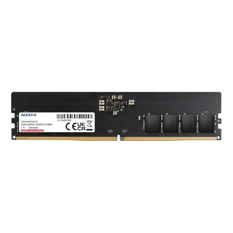 ADATA DIMM DDR5 8GB 4800MHz CL40,  Single Tray1 