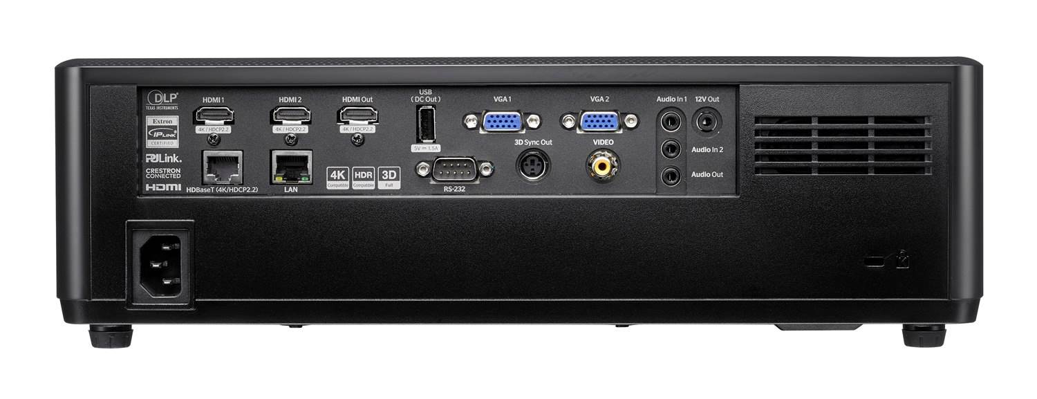 Optoma projektor ZU607TST (DLP,  LASER,  FULL 3D,  WUXGA,  6000 ANSI,  300 000:1,  2xHDMI,  2xVGA,  RS232,  LAN,  2x15W speaker)3 