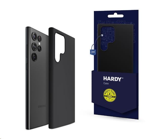 3mk ochranný kryt Hardy Android Silicone MagCase pro Samsung Galaxy S22 Ultra 5G,  černá0 