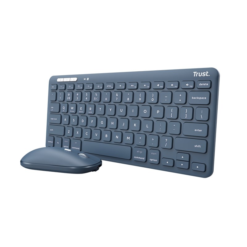 TRUST LYRA WL KEYBOARD & MOUSE US (myš+kláv) modrá0 