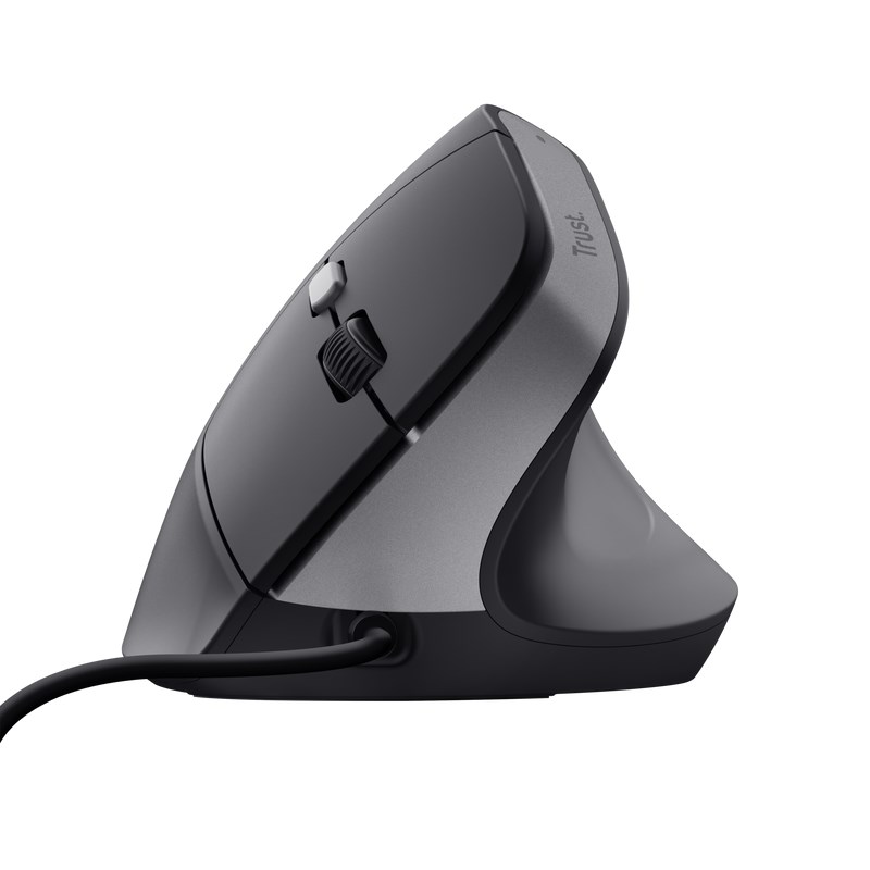 TRUST myš Bayo II Ergonomická vertikální myš, USB, černá2 