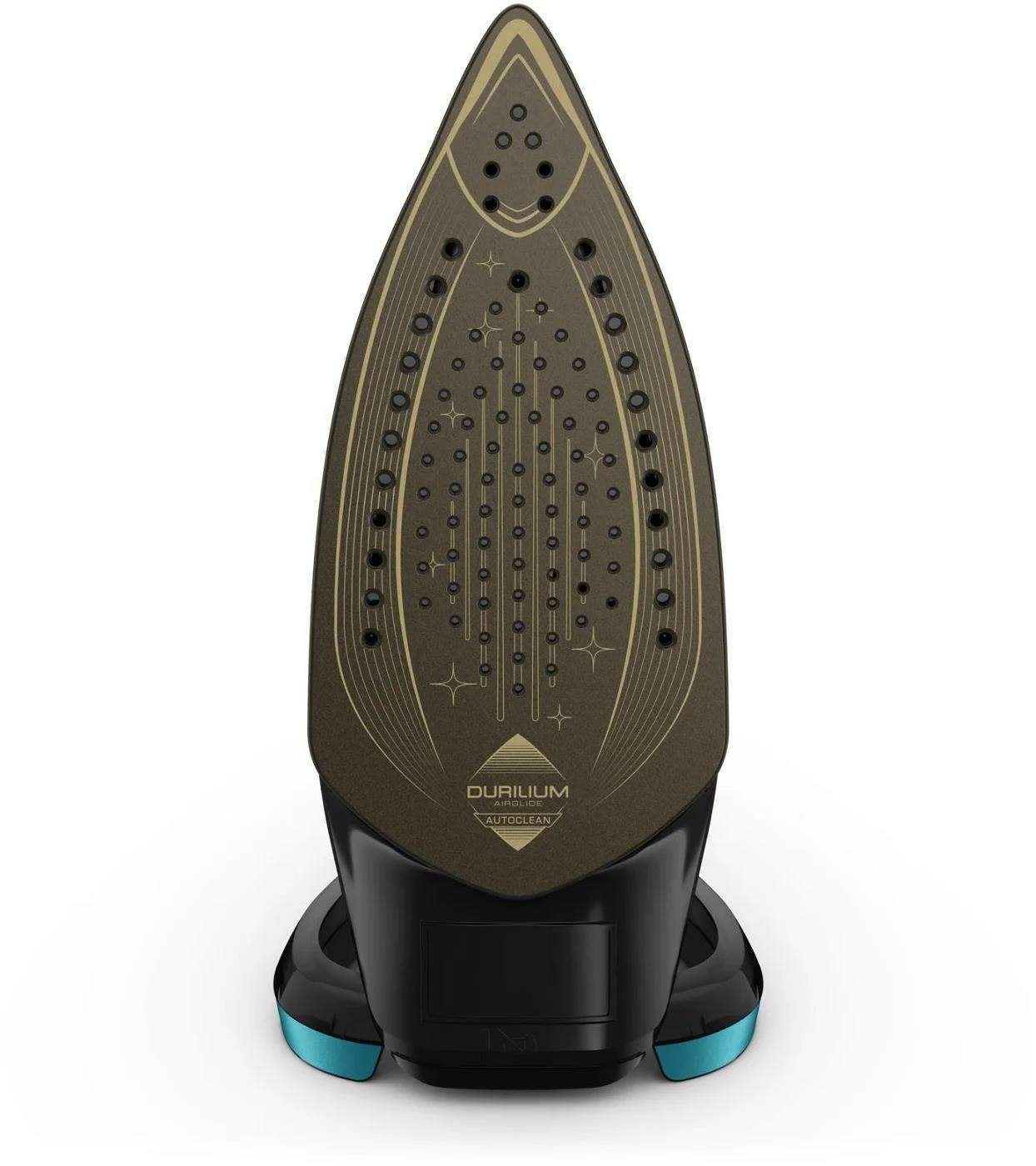 Tefal Puregliss FV8066E0 napařovací žehlička,  3000 W,  anti-drip,  rychlé nahřátí,  tyrkysová /  černá2 