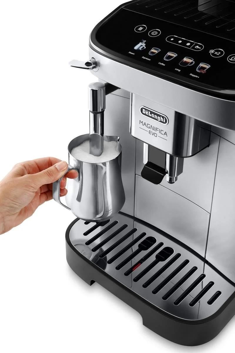 DeLonghi Magnifica Evo ECAM 290.31.SB automatický kávovar, 1450 W, 15 bar, vestavěný mlýnek, napařovací tryska2 
