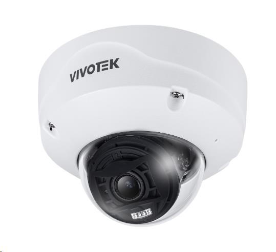 Vivotek FD9187-HT-A, 5Mpix, až 30sn/s, H.265, motorzoom 2.7-13.5 mm (100-30°),DI/DO,PoE,Smart IR,SNV,WDR,MicroSDXC,vnút0 