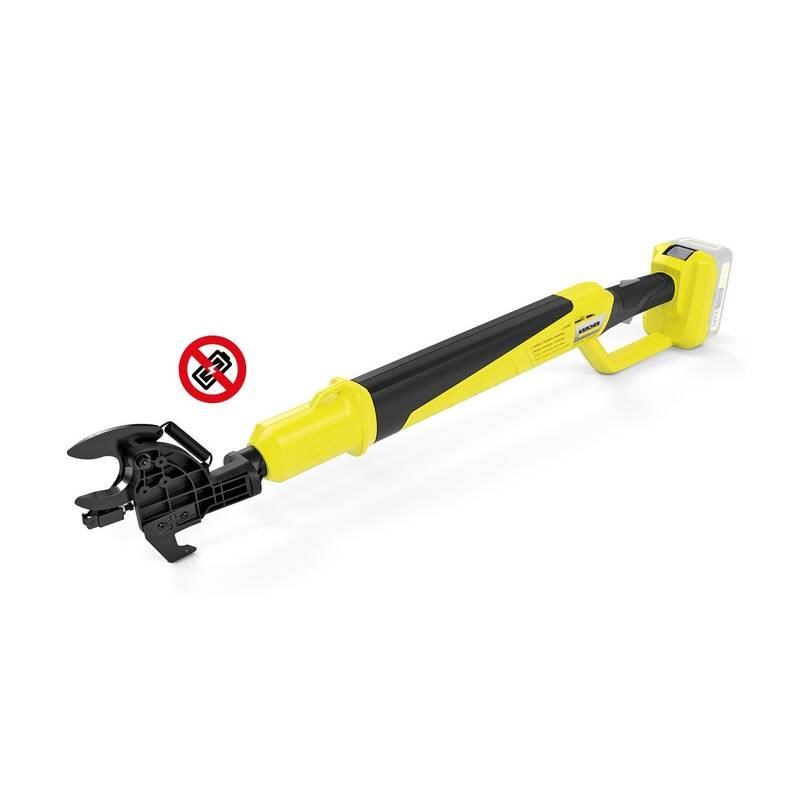 Karcher TLO 18-32 nůžky na větve, gumová rukojeť, stříhací síla 250 Nm, hák na větve, čepele z oceli (bez baterie)0 